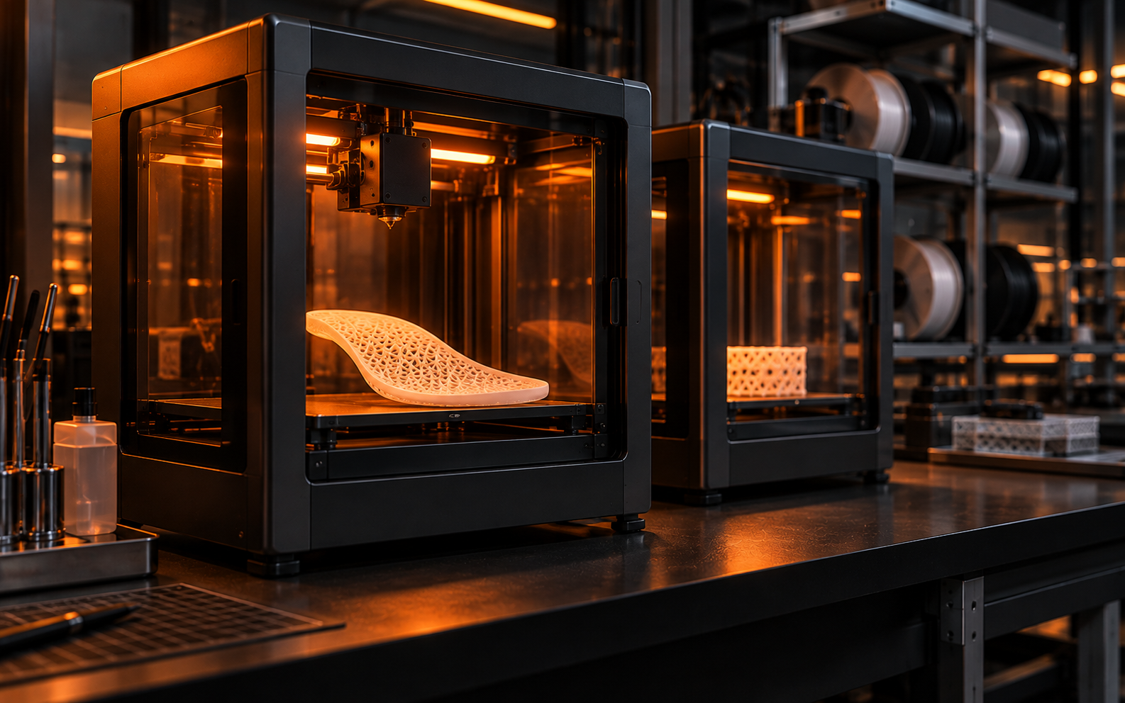 High-resolution 3D printers